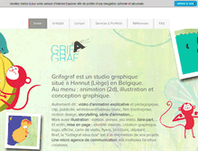 Tablet Screenshot of grifagraf.com